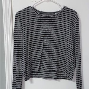Pacsun Striped Long Sleeve Top